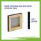 3" x 3" Black Mini Professional Primed Stretched Canvas 12 Pack